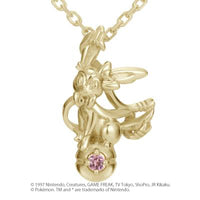 [Pokémon]Sylveon &Pokéball necklace K18yellow gold