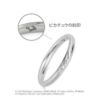 [Pokémon]Pikachu pair ring mens platinium