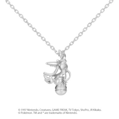 [Pokémon]Sylveon & Pokéball necklace platinium