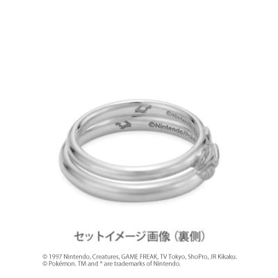 [Pokémon]Pikachu pair ring ladies Platinium