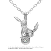 [Pokémon]Umbreon &Pokéball necklace K18 white gold