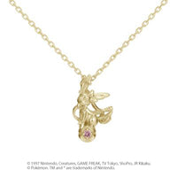 [Pokémon]Sylveon &Pokéball necklace K18yellow gold
