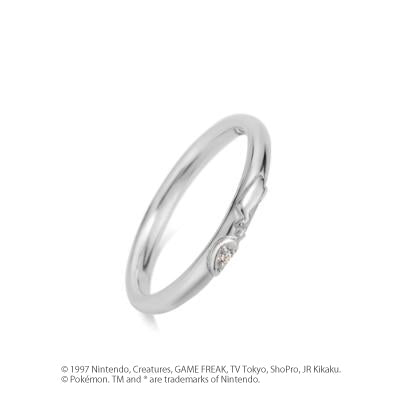 [Pokémon]Pikachu pair ring ladies Platinium