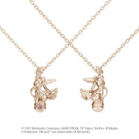 [Pokémon]Sylveon& Pokéball necklace K18 rose gold