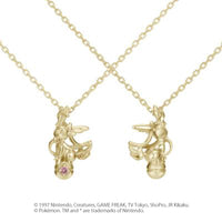 [Pokémon]Sylveon &Pokéball necklace K18yellow gold