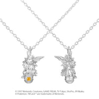 [Pokémon]Jolteon & Pokéball necklace platinium