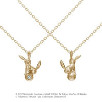 [Pokémon]Umbreon & Pokéball necklace gold