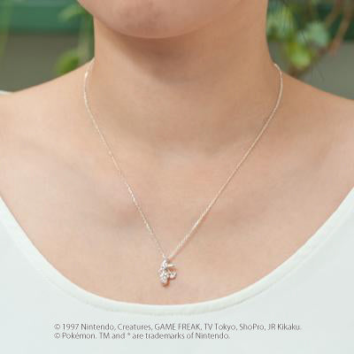 [Pokémon]Sylveon & Pokéball necklace platinium