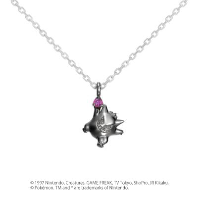 [Pokémon]Gengar(Black ver.) necklace silver