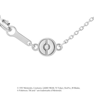 [ Pokémon] Ditto Necklace - K18 White Gold