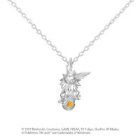 [Pokémon]Jolteon & Pokéball necklace platinium