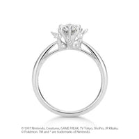 [Pokémon]espeon&umbreon  Solitaire Ring  Silver