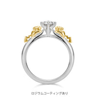 [Pokémon]Pikachu Solitaire Ring Silver x K18 yellow gold