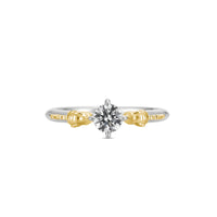 [Pokémon]Pikachu Solitaire Ring  K18white gold x K18yellow gold (diamond sold seperately)
