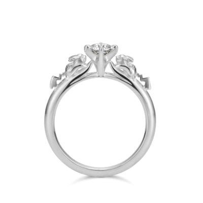 [Pokémon]Pikachu Solitaire Ring platinium (diamond sold seperately)