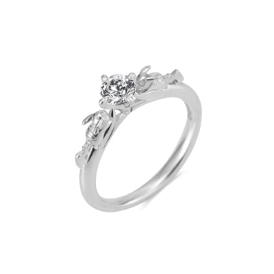 [Pokémon]Pikachu Solitaire Ring platinium (diamond sold seperately)